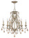 Carlton LED Foyer Pendant in Silver Leaf (13|4776SL)