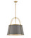 Clarke LED Chandelier in Lacquered Dark Brass (13|4895LDB)