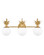 Palma LED Vanity in Heritage Brass (13|54153HB)