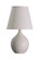 Scatchard One Light Table Lamp in White Matte (30|GS50-WM)