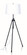 Tripod One Light Floor Lamp in Black (30|TR201-BLK)