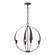 Cirque Four Light Chandelier in Dark Smoke (39|104201-SKT-07)
