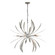 Dahlia Six Light Chandelier in Sterling (39|104350-SKT-85)