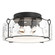 Bow Four Light Semi-Flush Mount in Black (39|121145-SKT-10-LL0216)