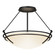 Tryne Two Light Semi-Flush Mount in Black (39|124422-SKT-10-GG0047)