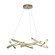 Quill LED Pendant in Soft Gold (39|135005-LED-STND-84)