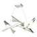 Plume LED Pendant in Vintage Platinum (39|135007-LED-STND-82-85)
