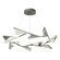 Plume LED Pendant in Natural Iron (39|135008-LED-STND-20-85)
