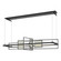 Four Seasons LED Pendant in Black (39|139754-LED-STND-10-85)