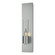 Pillar One Light Wall Sconce in Vintage Platinum (39|204420-SKT-82-II0392)