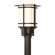 Tourou One Light Outdoor Post Mount in Coastal Bronze (39|346011-SKT-75-GG0076)