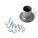 Pier Mount Pier Mount Outdoor in Coastal Natural Iron (39|390013-20)
