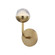 Boca LED Bath Bracket in Aged Brass (70|1241-AGB)