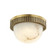 Ainsley LED Flush Mount in Aged Brass (70|1430-AGB)