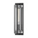 Hawkins One Light Wall Sconce in Black Brass (70|1731-BBR)