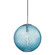 Rousseau One Light Pendant in Polished Chrome (70|2015-PC-BL)