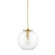Bay Ridge One Light Pendant in Aged Brass (70|2713-AGB)