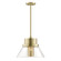 Paoli One Light Pendant in Aged Brass (70|4032-AGB)