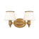Richmond LED Bath Bracket in Flemish Brass (70|4942-FB)