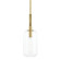Lenox Hill One Light Pendant in Aged Brass (70|6908-AGB) Lenox Hill One Light Pendant in Aged Brass (70|6908-AGB)