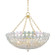 Floral Park Eight Light Chandelier in Aged Brass (70|8224-AGB)