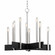 Abrams Ten Light Chandelier in Polished Nickel (70|8825-PN)