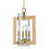 Wellington Four Light Pendant in Aged Brass (70|9312-AGB)