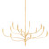 Labra 12 Light Chandelier in Vintage Gold Leaf (70|9612-VGL)