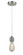 Winchester One Light Mini Pendant in Satin Nickel (405|100SN-10W-2SN) Winchester One Light Mini Pendant in Satin Nickel (405|100SN-10W-2SN)