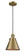 Franklin Restoration One Light Mini Pendant in Brushed Brass (405|201C-BB-M13-BB)