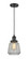 Franklin Restoration LED Mini Pendant in Matte Black (405|201C-BK-G142-LED)