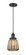 Franklin Restoration LED Mini Pendant in Matte Black (405|201C-BK-G146-LED)
