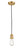 Franklin Restoration One Light Mini Pendant in Satin Gold (405|201C-SG)