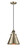 Franklin Restoration LED Mini Pendant in Antique Brass (405|201CSW-AB-M13-AB-LED)