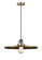 Franklin Restoration One Light Mini Pendant in Antique Brass (405|201CSW-AB-MFR-AB-16)