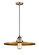 Franklin Restoration One Light Mini Pendant in Brushed Brass (405|201CSW-BB-MFR-BB-16)