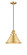 Franklin Restoration LED Mini Pendant in Satin Gold (405|201CSW-SG-M10-SG-LED)