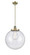 Franklin Restoration One Light Pendant in Antique Brass (405|201S-AB-G204-16) Franklin Restoration One Light Pendant in Antique Brass (405|201S-AB-G204-16)