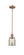 Franklin Restoration LED Mini Pendant in Antique Copper (405|201S-AC-G58-LED)