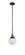 Franklin Restoration LED Mini Pendant in Black Antique Brass (405|201S-BAB-G202-6-LED)