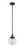 Franklin Restoration LED Mini Pendant in Black Antique Brass (405|201S-BAB-G204-6-LED)