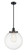 Franklin Restoration One Light Pendant in Matte Black (405|201S-BK-G202-14) Franklin Restoration One Light Pendant in Matte Black (405|201S-BK-G202-14)