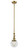 Franklin Restoration One Light Mini Pendant in Brushed Brass (405|206-BB-G202-6)