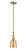 Franklin Restoration One Light Mini Pendant in Satin Gold (405|206-SG-M9-SG)