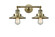 Franklin Restoration LED Bath Vanity in Antique Brass (405|208-AB-M4-LED)