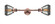 Franklin Restoration Two Light Bath Vanity in Antique Copper (405|208L-AC-G173)