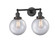 Franklin Restoration Two Light Bath Vanity in Oil Rubbed Bronze (405|208-OB-G202-8)