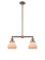 Franklin Restoration LED Island Pendant in Antique Copper (405|209-AC-G171-LED)