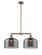 Franklin Restoration LED Island Pendant in Antique Copper (405|209-AC-G73-L-LED)