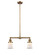 Franklin Restoration LED Island Pendant in Brushed Brass (405|209-BB-G181S-LED)